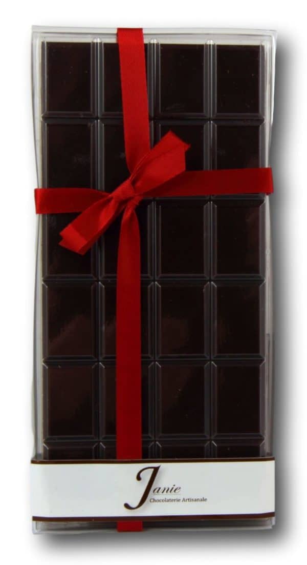 Tablette Pur Madagascar Noir 65% Janie Chocolaterie Artisanale