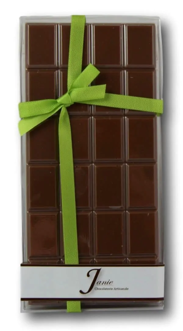 Tablette Pur Madagascar Lait 33% Janie Chocolaterie Artisanale