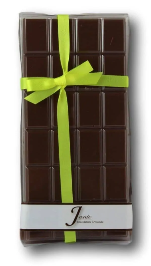 Tablette Pur Pérou Lait 39% Janie Chocolaterie Artisanale